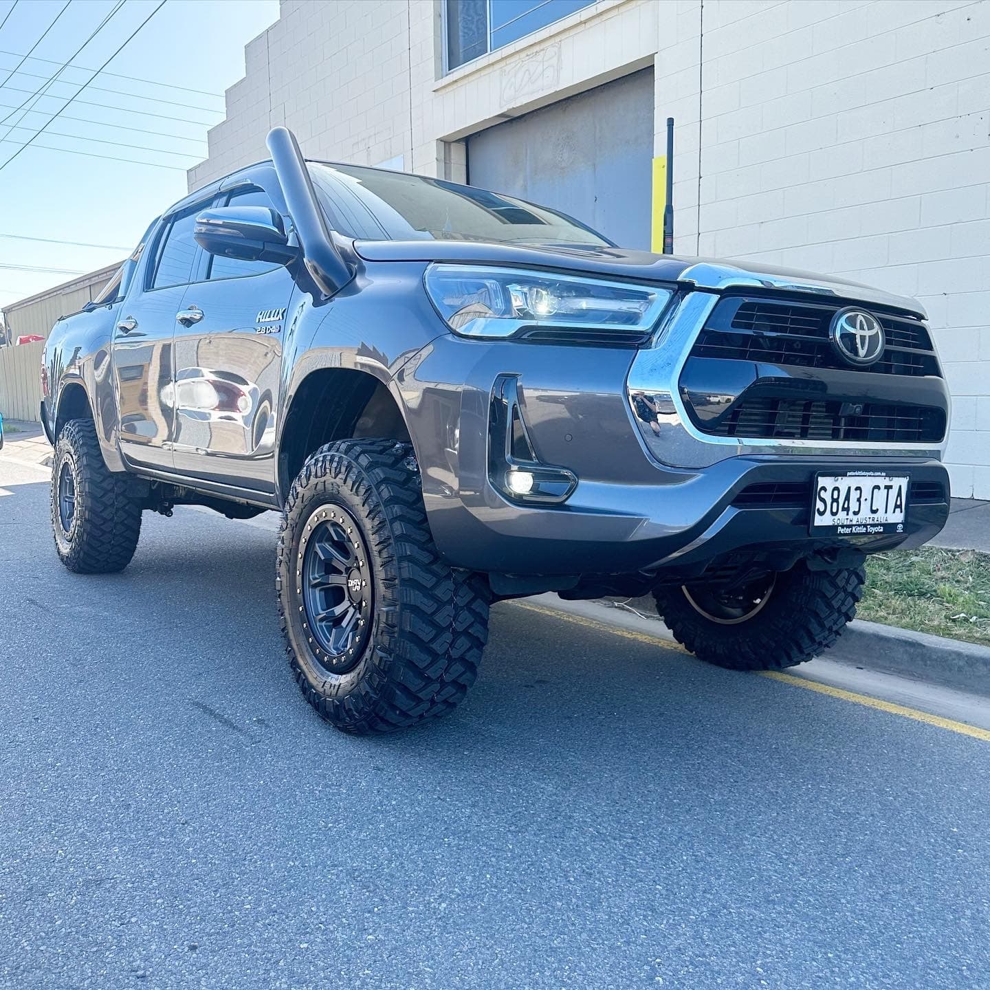 Stainless Snorkel N70/N80 GR Sport/Rogue Hilux
