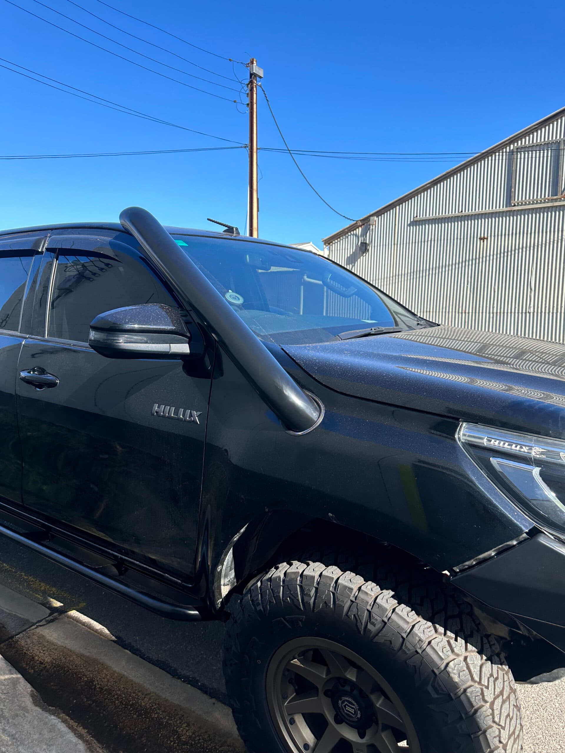 Stainless Snorkel N70/N80 GR Sport/Rogue Hilux