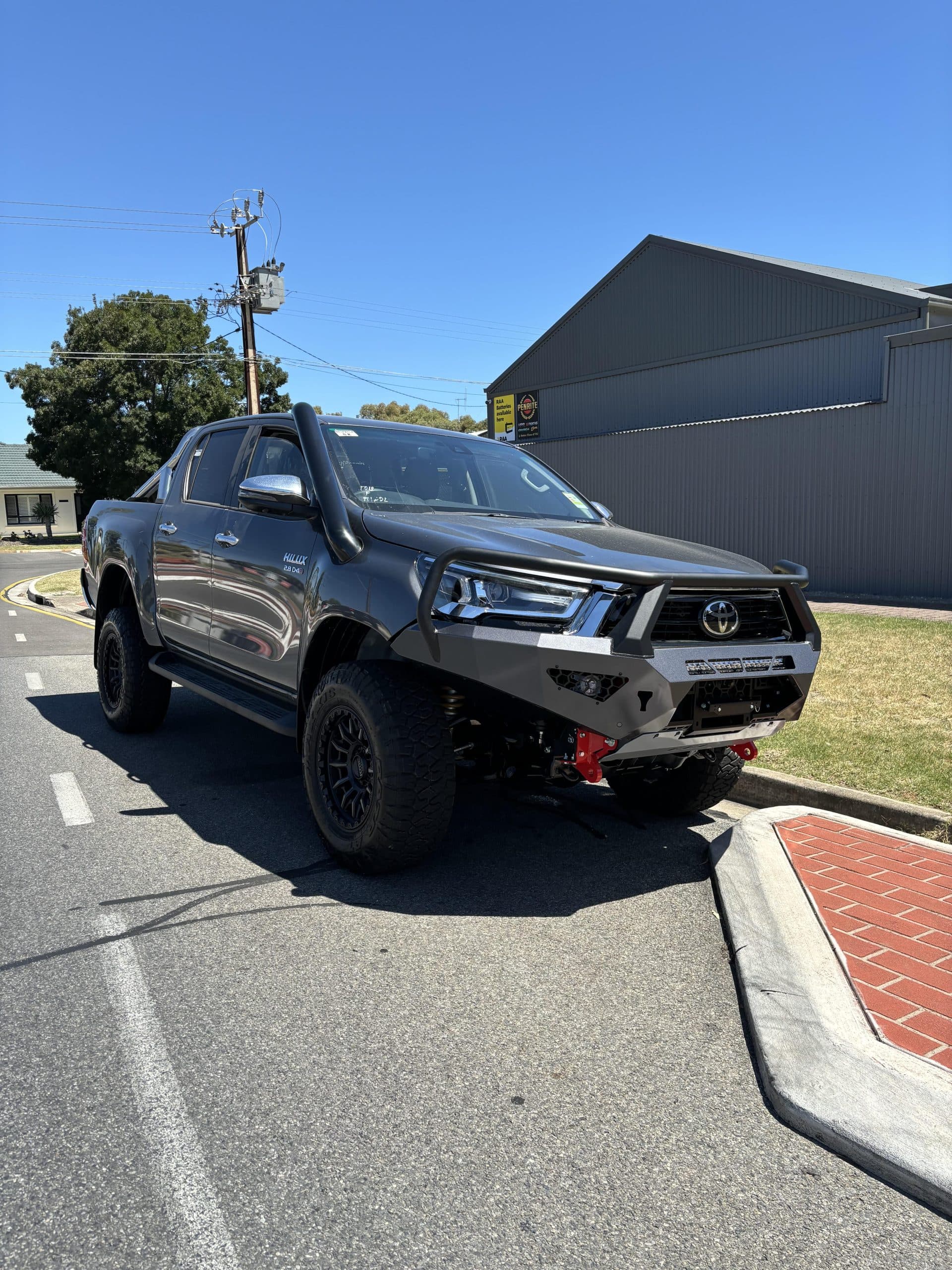 Stainless Snorkel N70/N80 GR Sport/Rogue Hilux