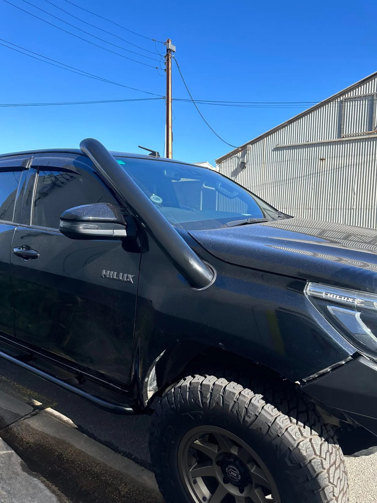 Stainless Snorkel N70/N80 GR Sport/Rogue Hilux