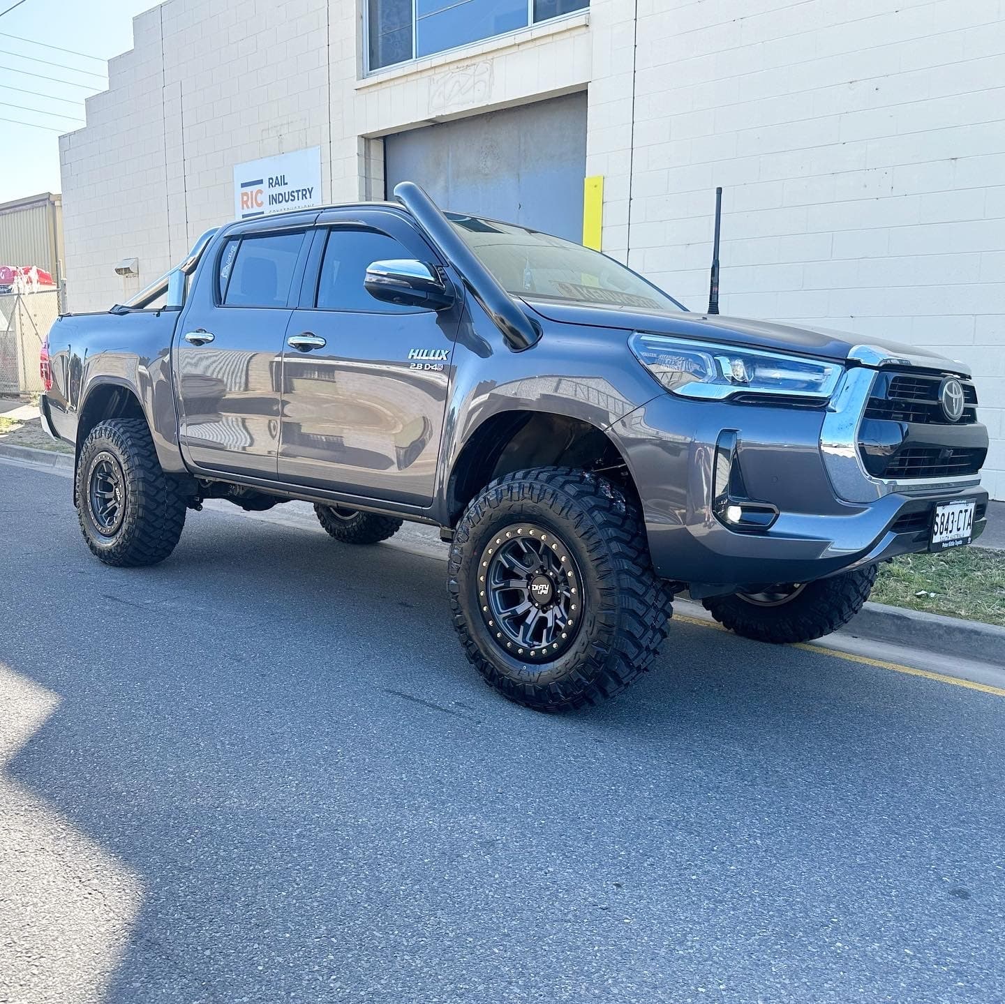 Stainless Snorkel N70/N80 GR Sport/Rogue Hilux