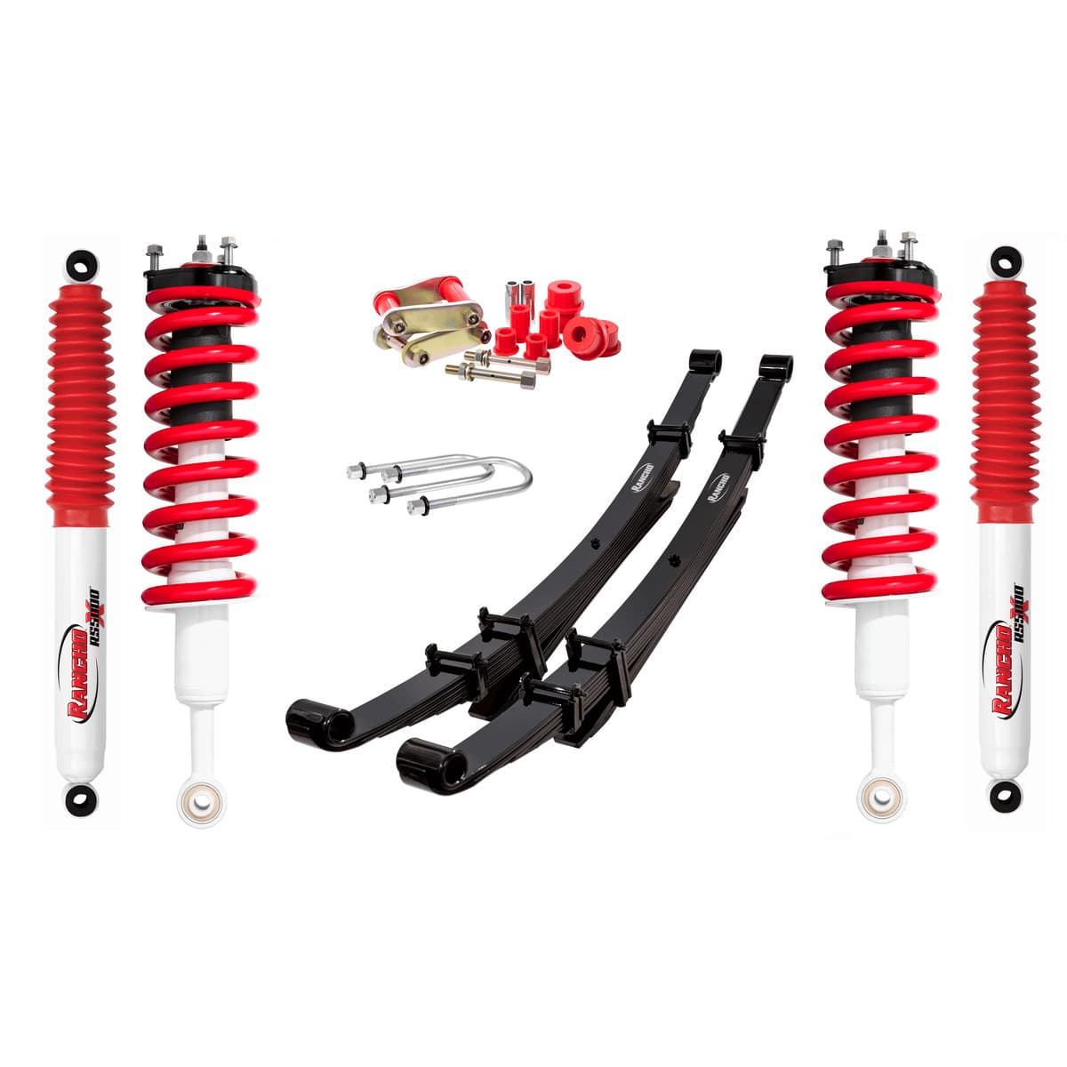 Rancho 2-3" Suspension Lift Kit – D-Max / BT-50 2021+